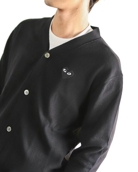 PLAY COMME des GARCONS V-NECK CARDIGAN  スタイル