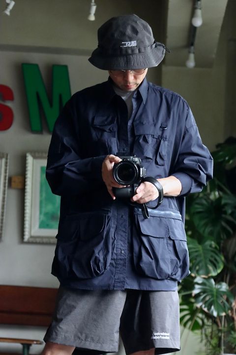 FreshService 22AW TACTICAL POCKET L/S SHIRTスタイル.2022.8.17.