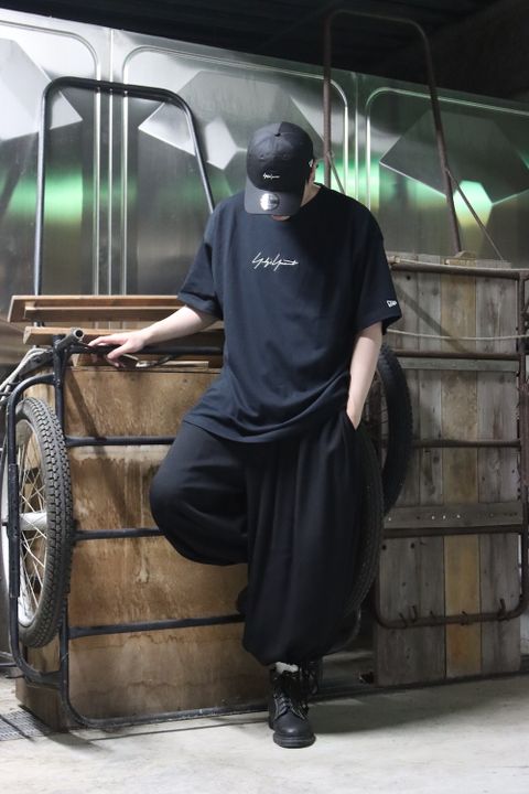 Yohji Yamamoto×New Era OVERSIZED PERFORMANCE SHORT SLEEVES TEE style.2022.4.12.