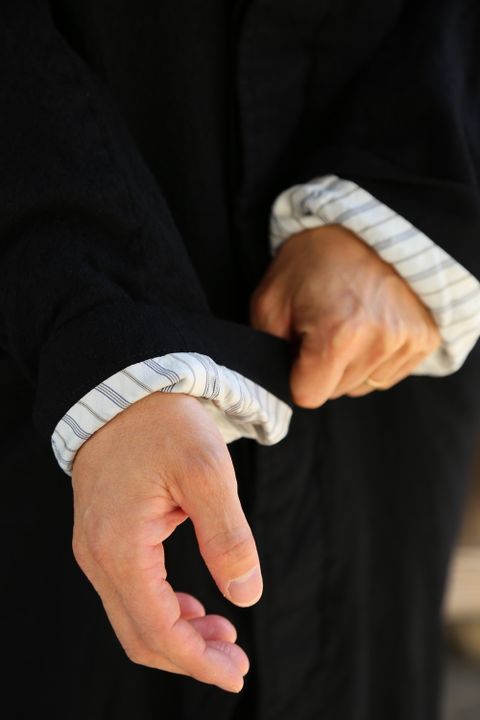 COMME des GARCONS HOMME ウールサージ縮絨コートスタイル.2020.11.1.