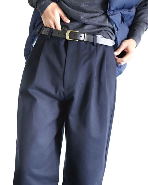 A.PRESSE アプレッセ Type.1 Silk Blend Chino Trousersスタイル