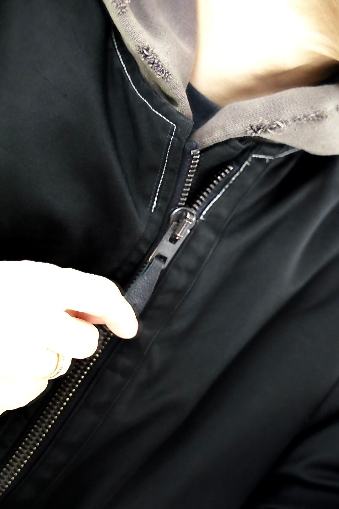 アプレッセ 2025 STYLE2 Vintage Silk Flight Custom Jacket(25AAP-01-28)BLACK☆10月25日(土)発売!