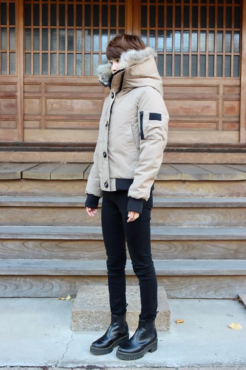 CANADA GOOSE LABRADOR BOMBER"TAN"style.2021.12.4.