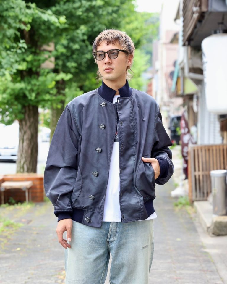 eYe JUNYA WATANABE MAN New Manual Wネーム ナイロンツイル転写プリントジャケット PICKUP STYLE