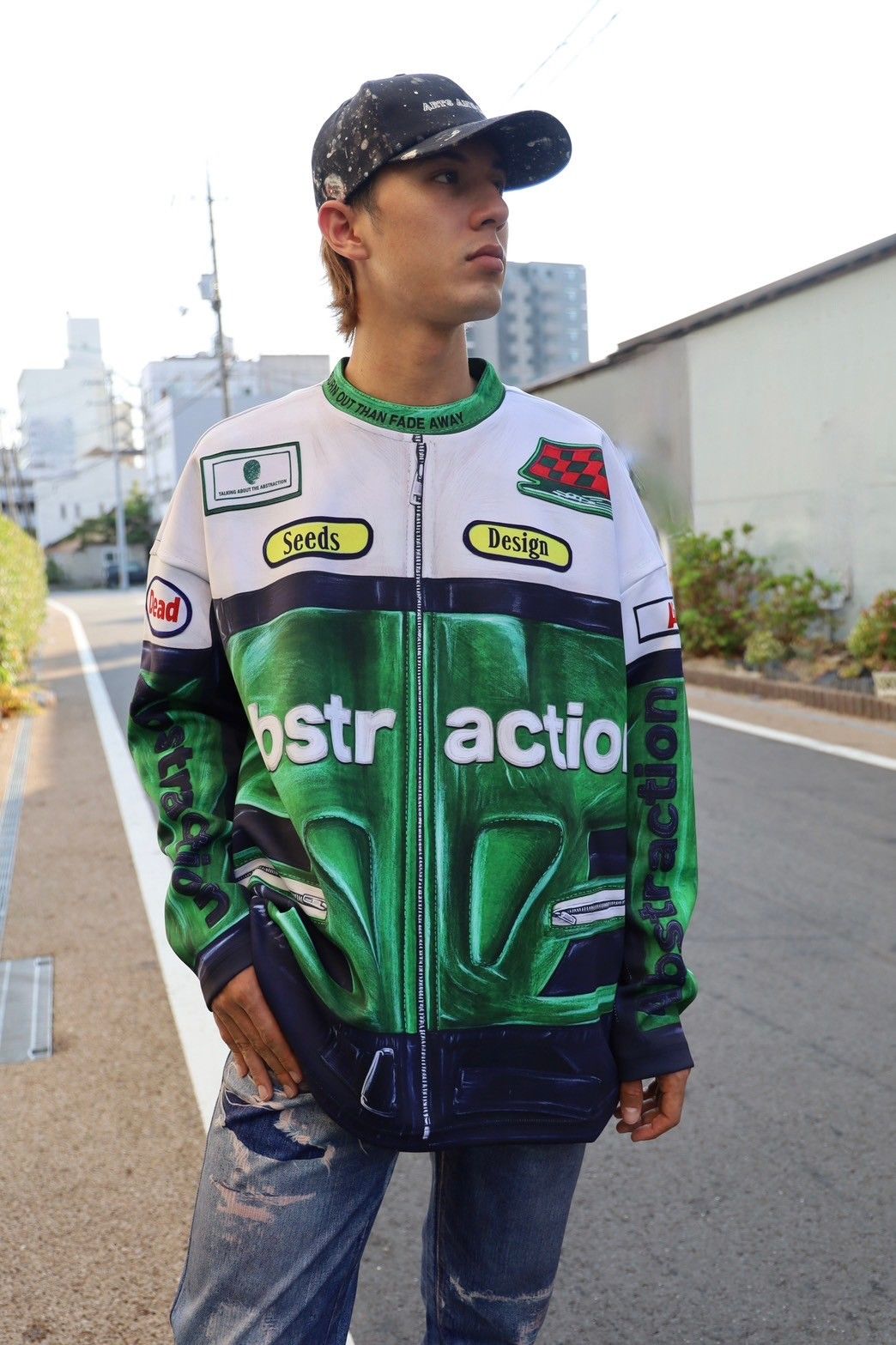 TALKING ABOUT THE ABSTRA MOCK NECK PRINT L/S 新作発売！