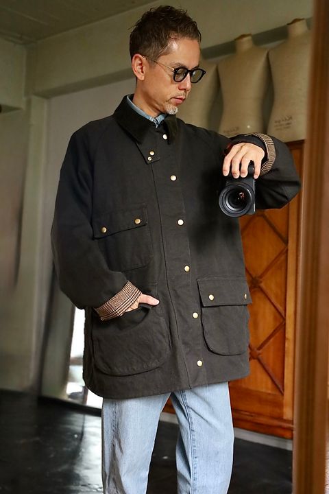 アプレッセ 2026 STYLE2 Vintage Silk Hemp Riding Oiled Jacket(26AAP-01-32)OLIVE☆8月8日(土)発売！