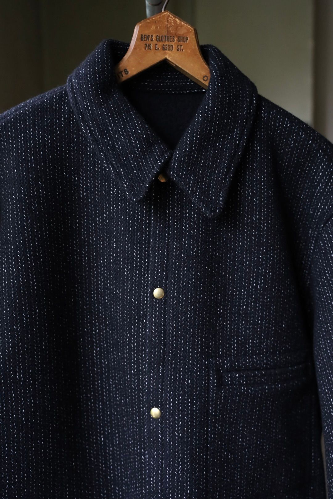 アプレッセ 2026 STYLE2 Cashmere Beach Cloth Jacket(26A AP-01-11)NAVY☆10月17日(土)新作発売！