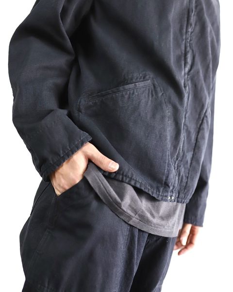 A.PRESSE 24SS 新作 Silk Hemp Sports Jacket&Silk Hemp French Air Force Mechanic Pant style 2024.2.29