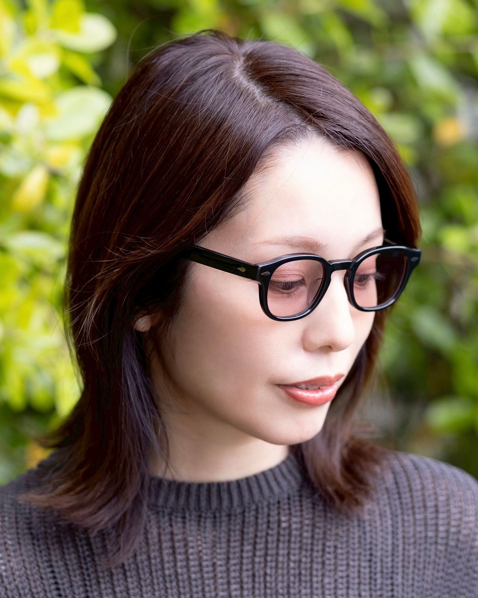 ノチノオプティカル NOCHINO-N1 #44. GLOSS BLACK × SAKURA to D.GREY(調光モデル)☆4月18日(土)発売！