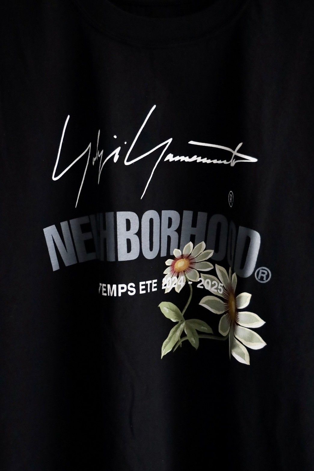 yohji yamamoto - Yohji Yamamoto x NEIGHBORHOOD TEE SS-1(HP