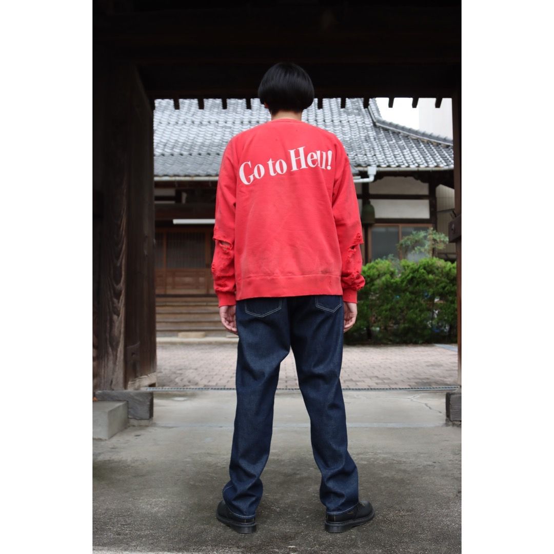 ©SAINT M×××××× RGLN SWT SH_ENJYHLL(SM-S21-0000-030)RED style
