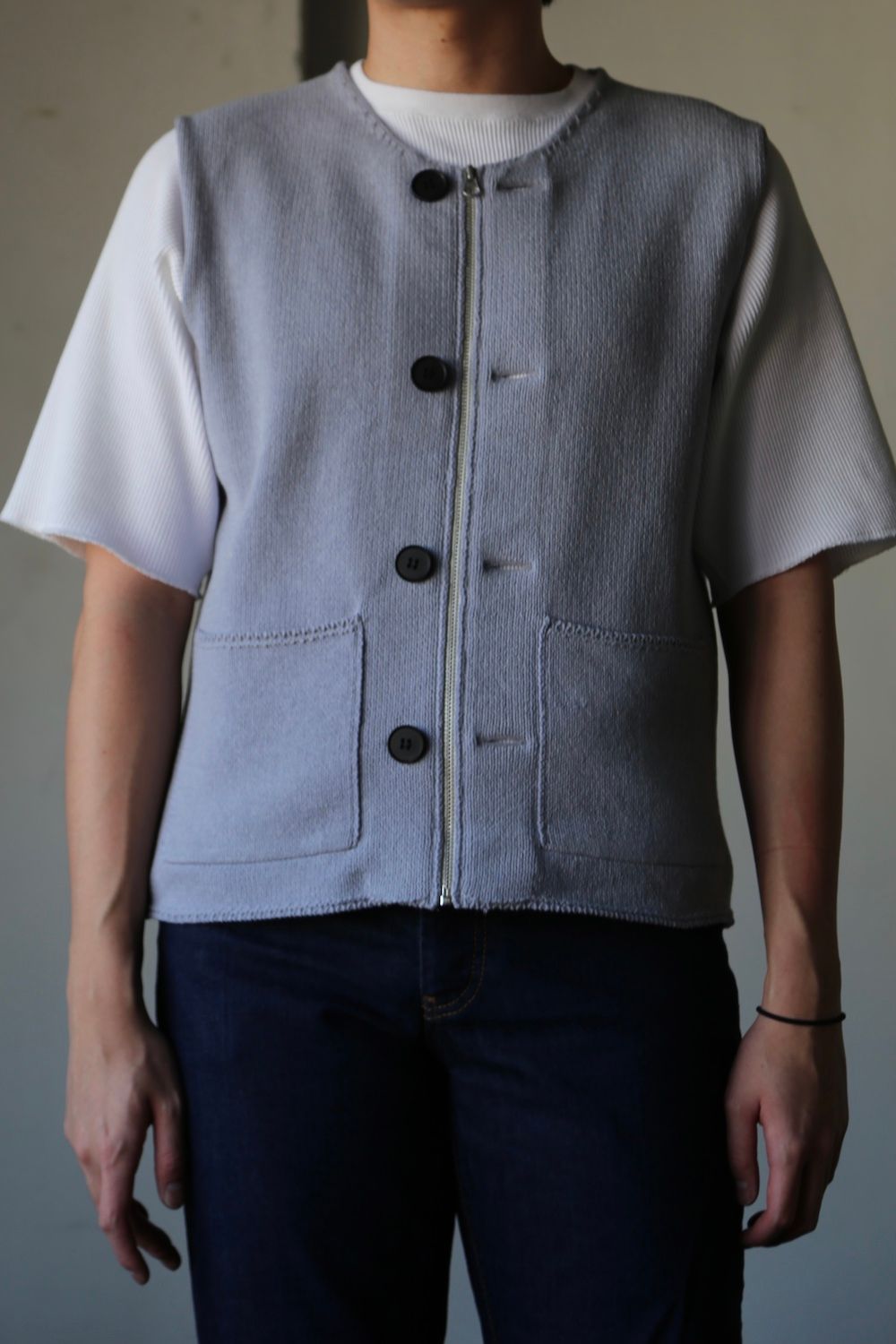 【日本買取】タグ付きmatsufuji Modified Farmers Knit Vest トップス