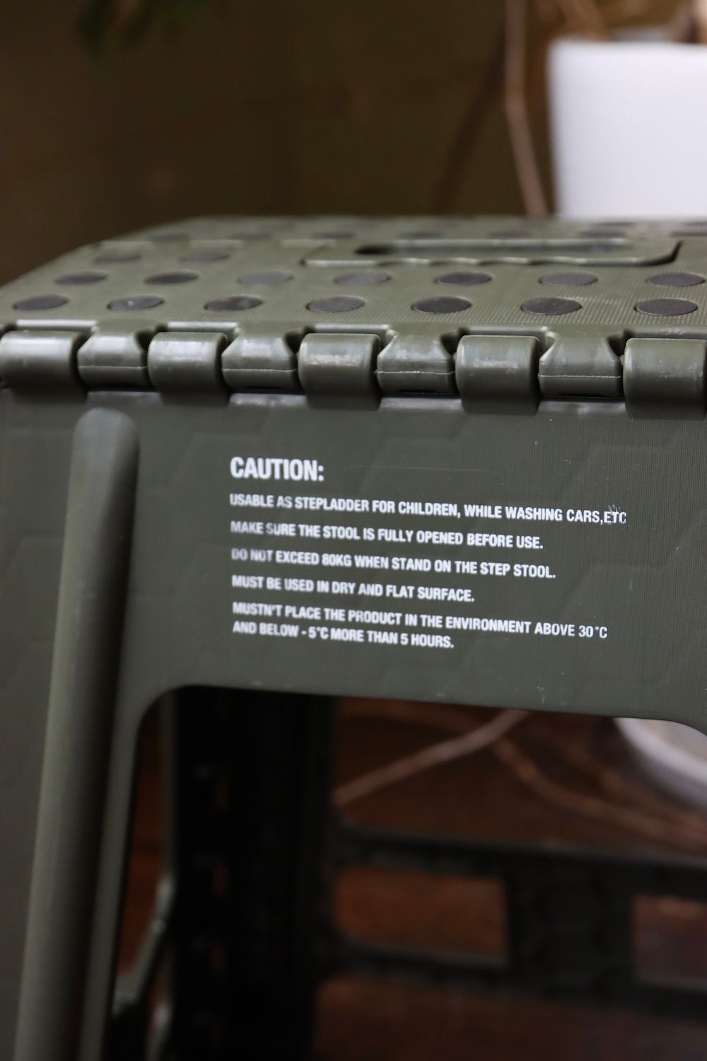 フレッシュサービス FOLDING STEP STOOL(FSP243-99070B)KHAKI