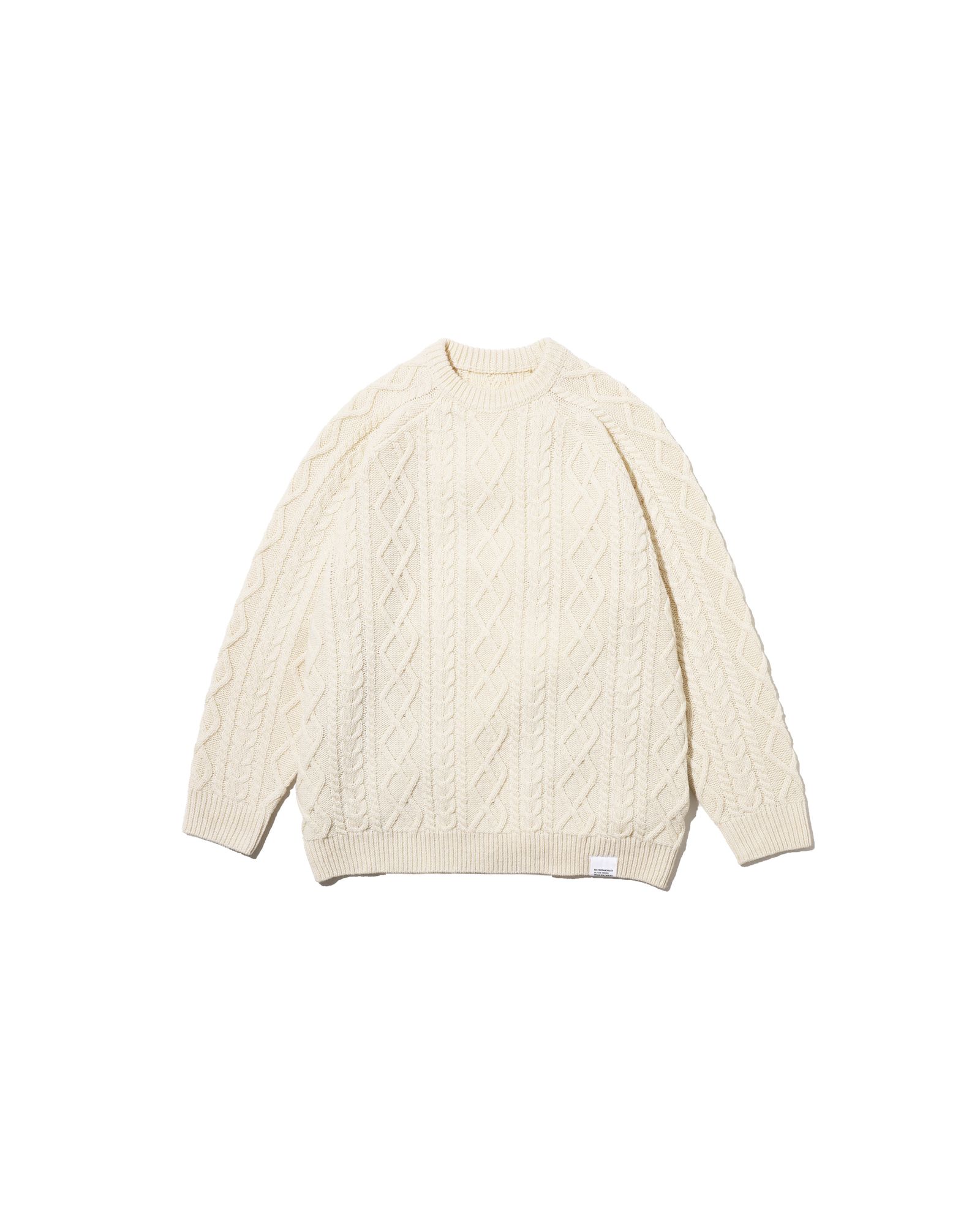 フレッシュサービス SHETLAND WOOL x SOLOTEX® TECH FISHERMAN SWEATER (FSC253-80165)IVORY★10月18日(土)発売！
