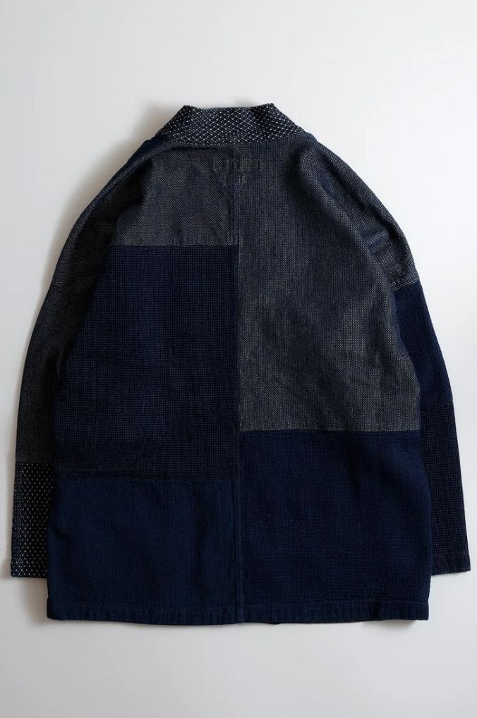ファンダメンタル デニムシャツ HAORI JACKET RINSE(FA25JK32R)INDIGO☆新作発売！