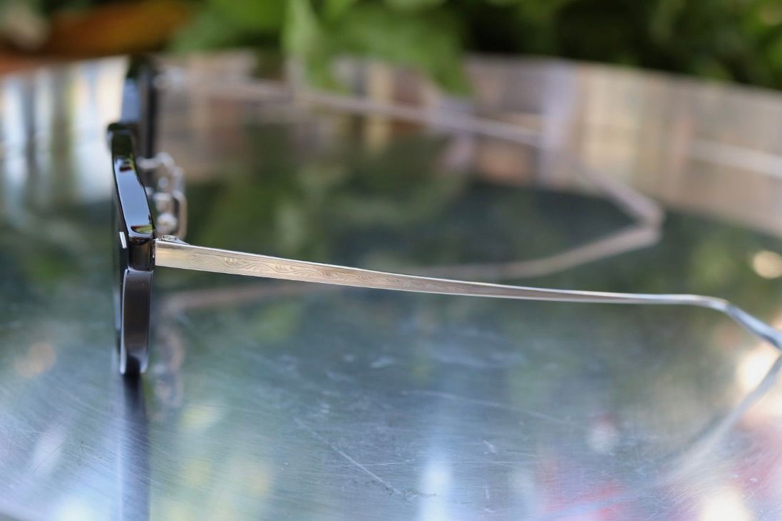 ノチノオプティカル  "JIFUSAN" #1. GLOSS BLACK × CLEAR to GREY(調光モデル)☆4月18日(土)再入荷！