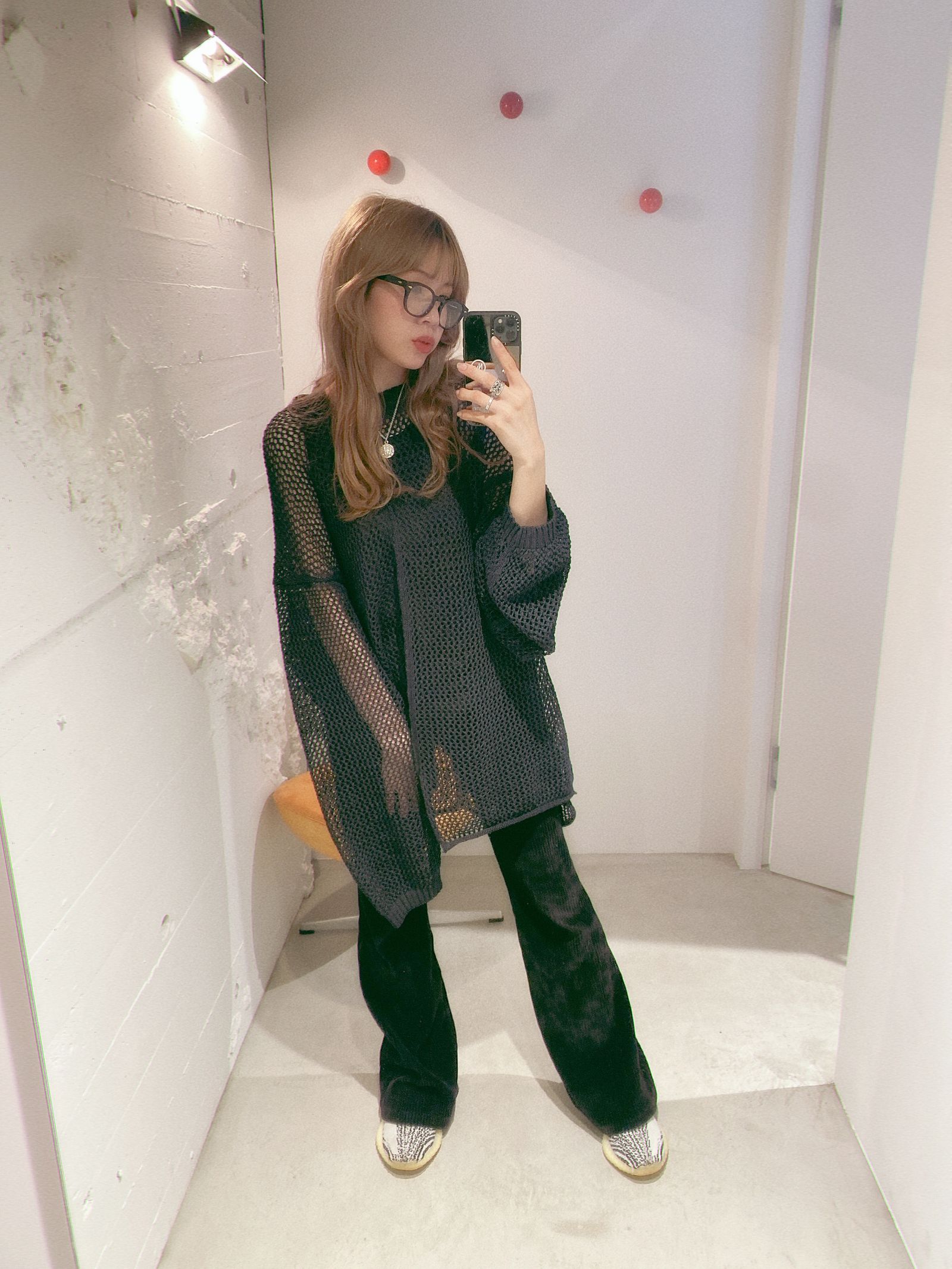 Yohji Yamamoto POUR HOMME24SS ハギダンチ長袖トップスstyle.2024.5.6