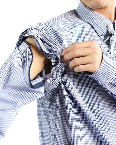 SEDAN ALL-PURPOSE SS24より新作Detachable Shadow Plaid BD Shirt style 2024.3.22