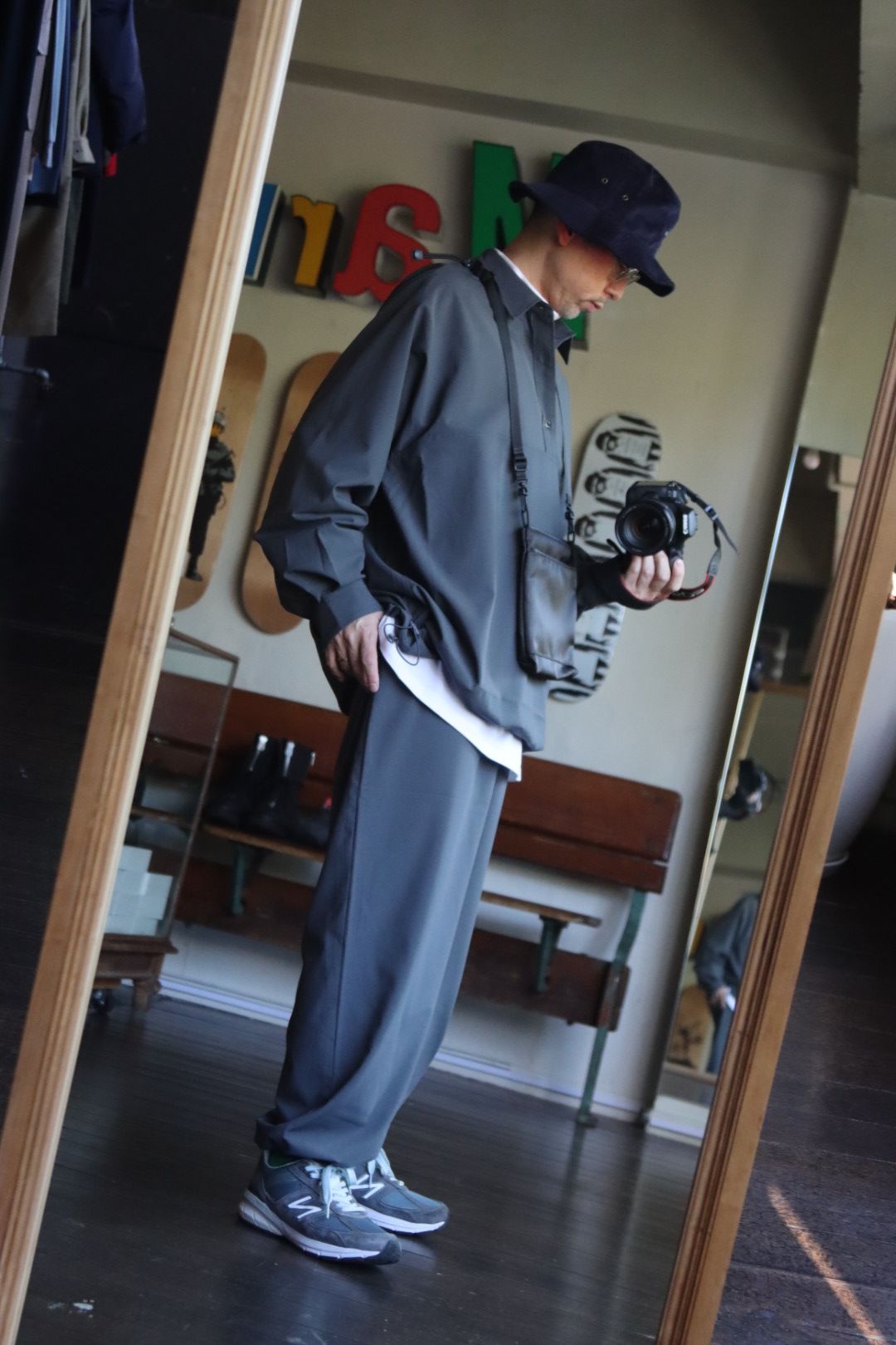 FreshService WOOLY CLOTH ANORACK SET UP - シャツ