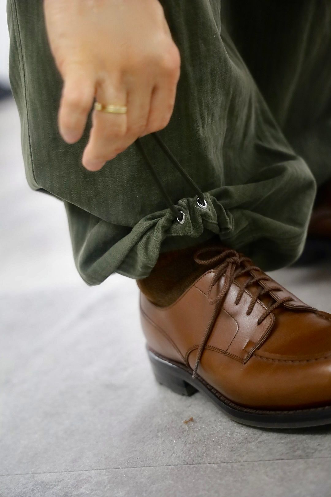 アプレッセ 2026 STYLE2 Washed Cotton Silk Linen HBT M-51 Over Pants(26AAP-04-09)OLIVE☆7月4日(土)新作発売！