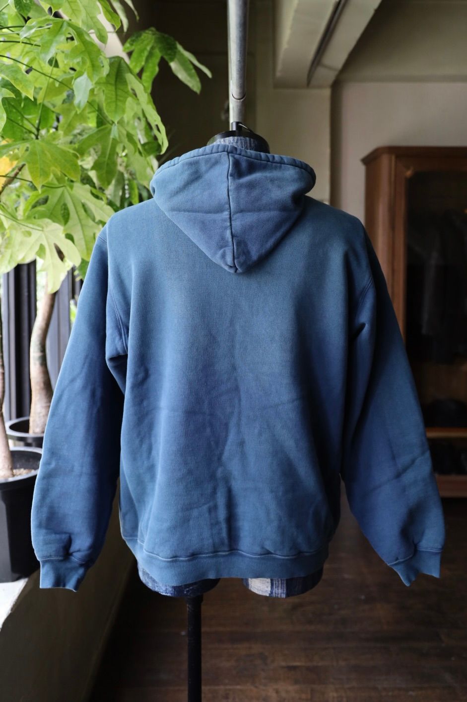 アプレッセ 2025 STYLE2 Vintage Attached Hood Sweat Parka(25AAP-05-10)BLUE☆8月30日(土)発売！