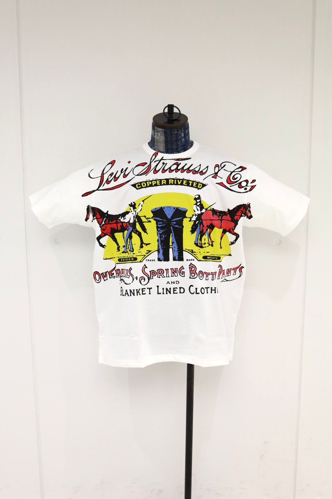 アイジュンヤワタナベマン 26SS Levi'sWネーム プリントTシャツ(WQ-T911-100)WHITE☆5月15日(金)発売！
