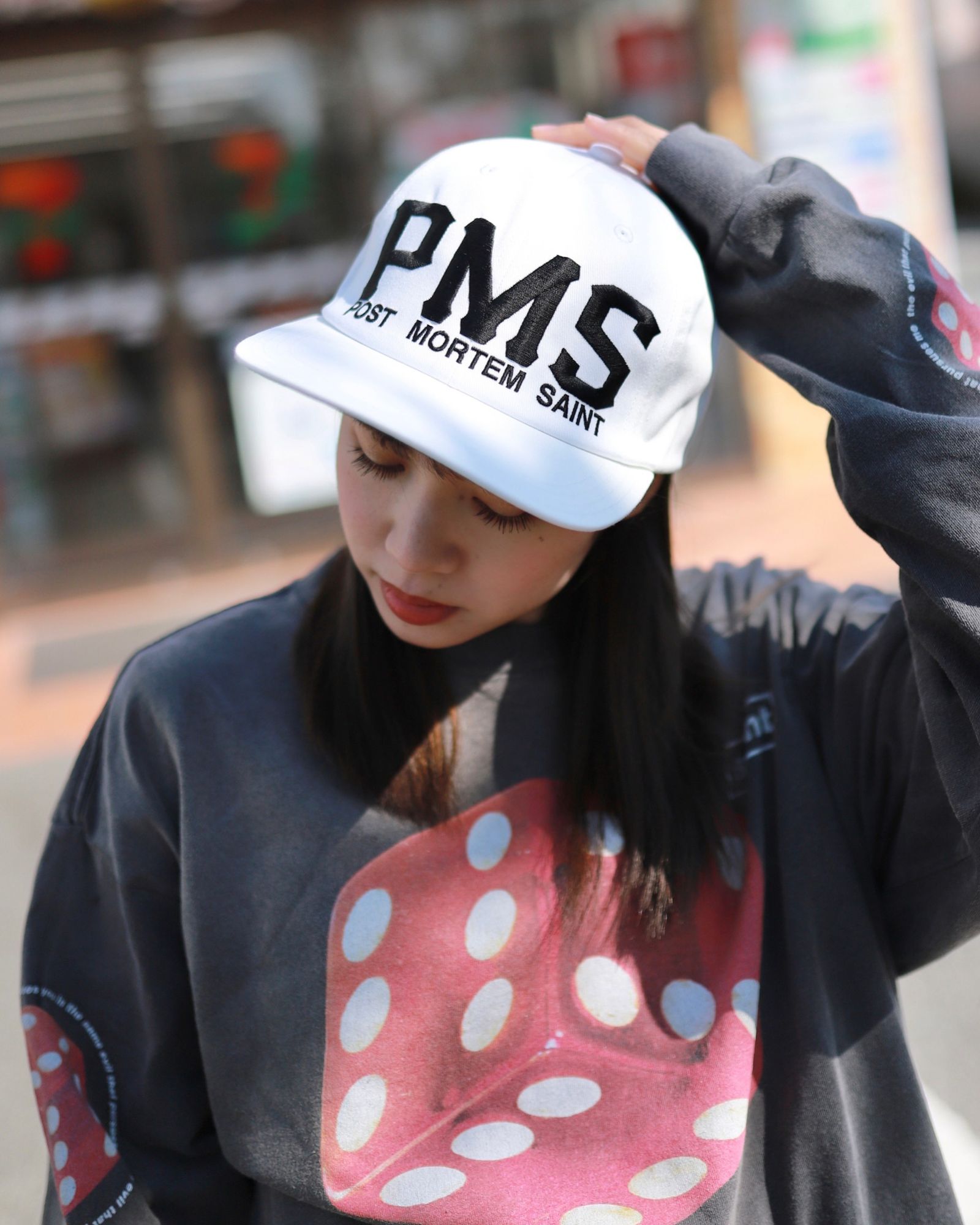 ダークブラウン 茶色 SAINT M×××××× セントマイケル 23SS PMS CAP