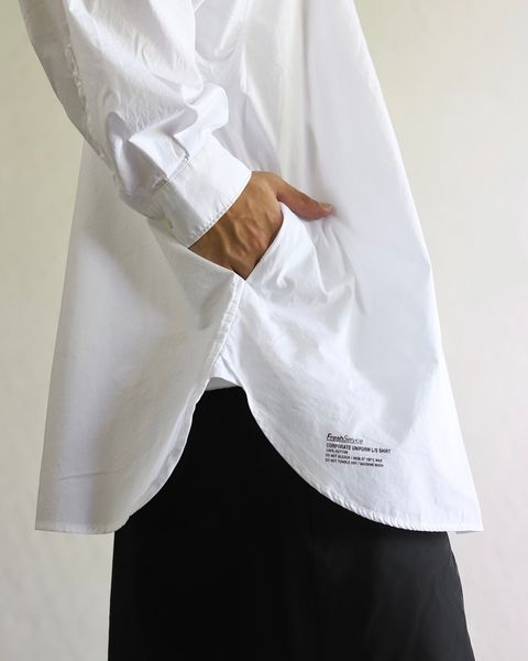 FreshService 24SS CORPORATE UNIFORM L/S SHIRT style 2024.4.13
