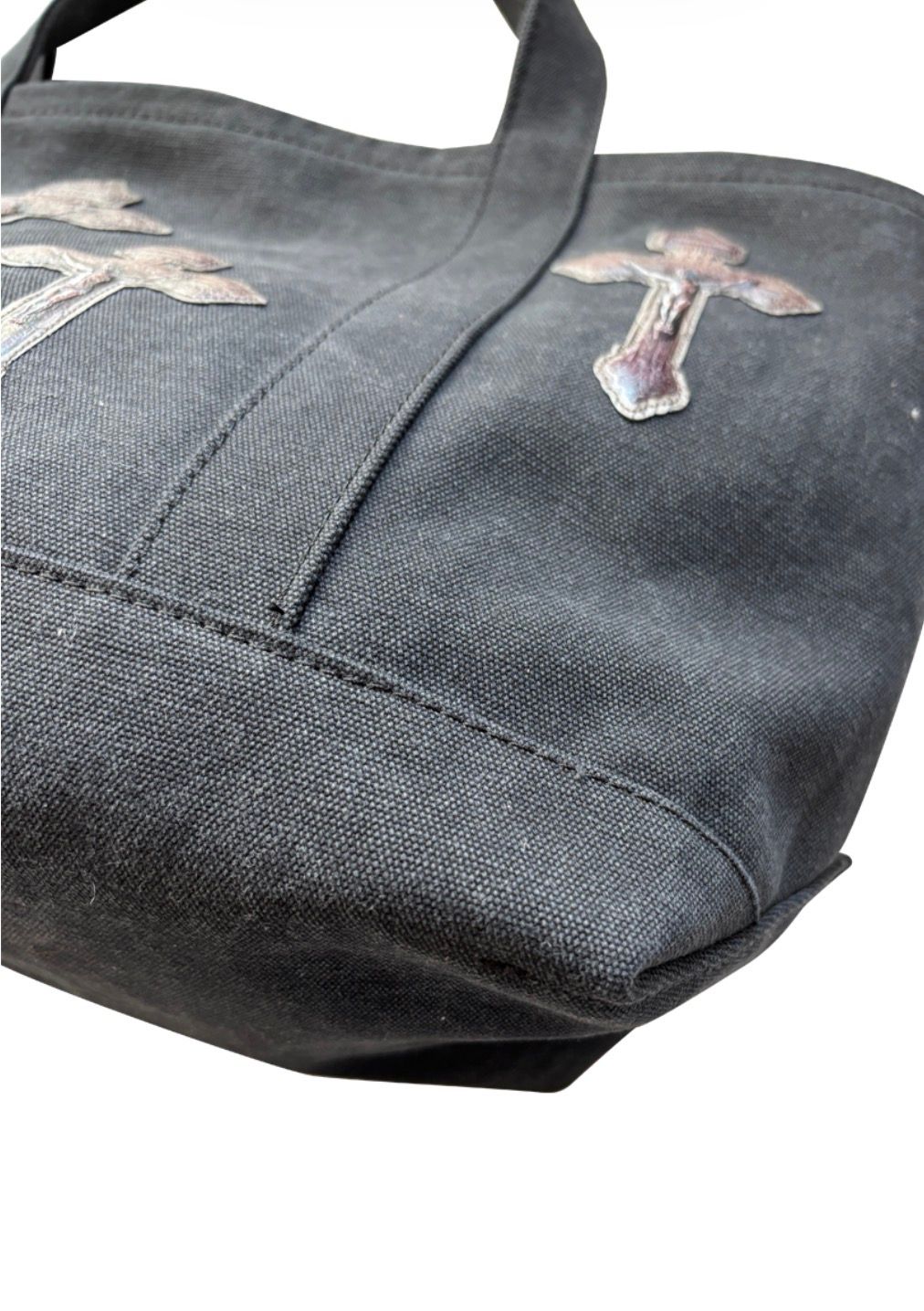 トーキングアバウト ジ アブストラクション 25AW CROSS TOTE BAG S (2526AW-AC-009)BLACK☆新作発売！