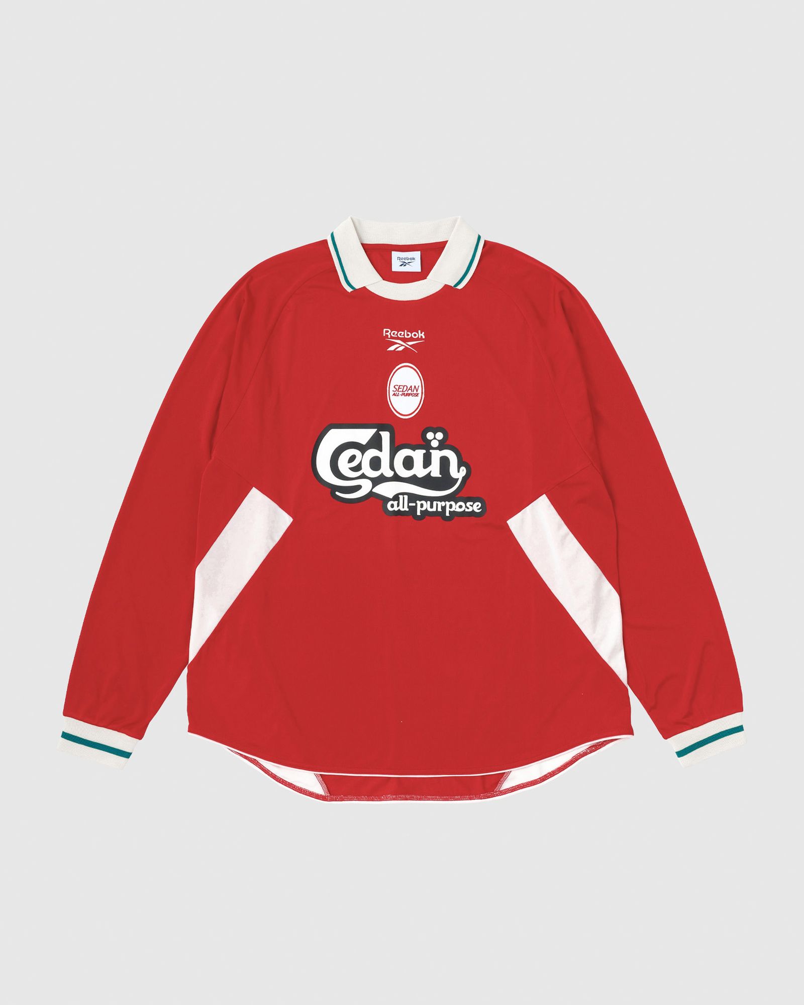 セダンオールパーパス SS26 Reebok /  L/S Game Shirt(SD26S-CT01)Red☆2月7日(土)12:00発売！