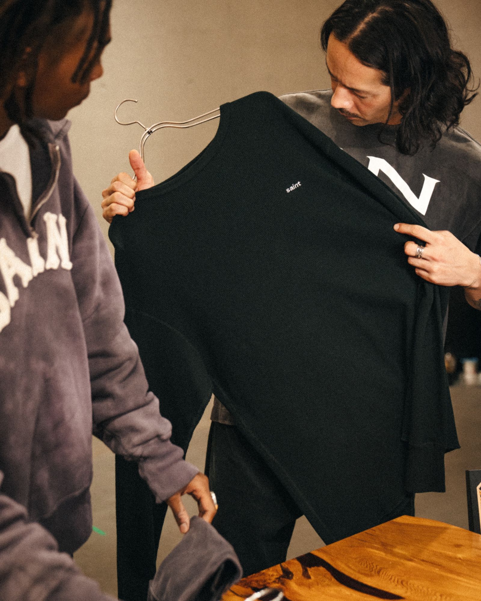 セントマイケル 26AW THARMAL SHIRT(SM-MK1-0000-021)BLACK☆9月5日(土)発売！