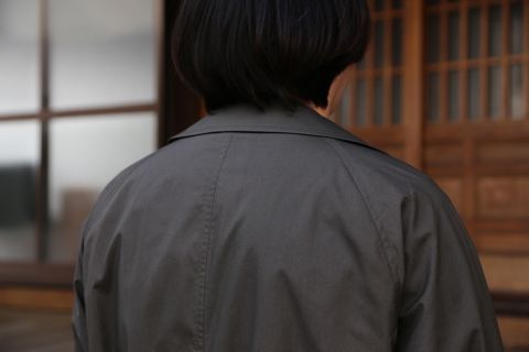 CIOTA スビンコットン 40/- タイプライター タイロッケンコート(COLM-106M) style.2021.2.27.