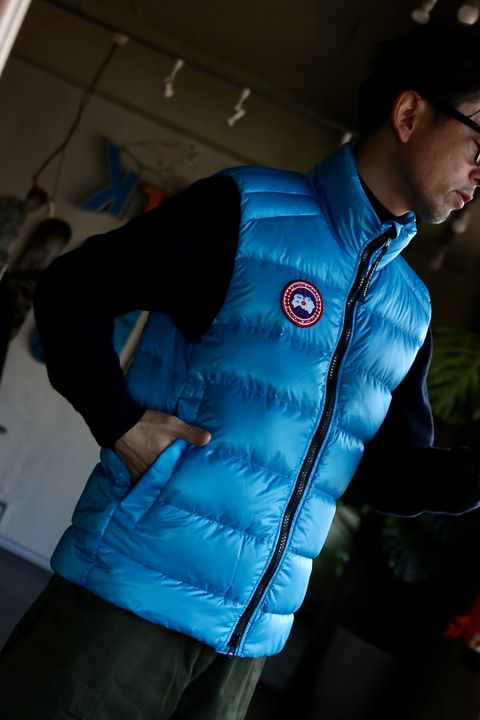 CANADA GOOSE カナダグース23SS CROFTON VESTスタイル