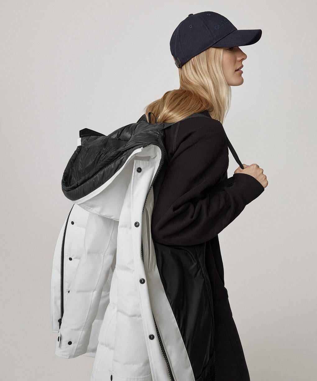 カナダグースレディース Shelburne Parka Black Label (3802WB)North Star White