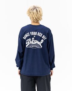 イズネスミュージック 26SS SALSOUL LONG SLE EVE T-SHIRTS(ISNES SMUSIC×SALSOUL)(ISNESSMUSIC×SALSOUL) (IMP7_03_SALSOULLST-01-1)NAVY☆新作発売！