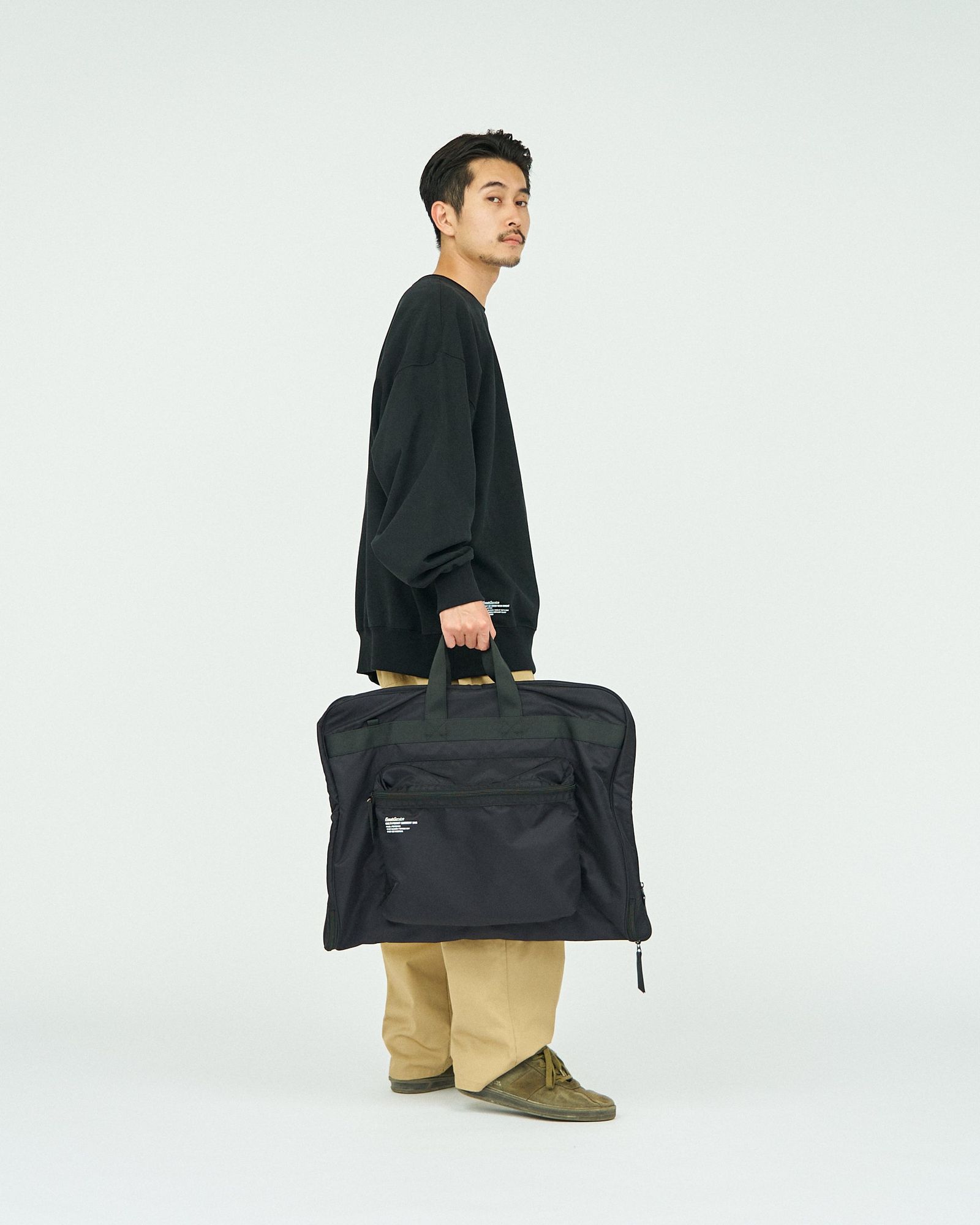 フレッシュサービス MULTI POCKET GARMENT BAG(FSP251-90034)BLACK