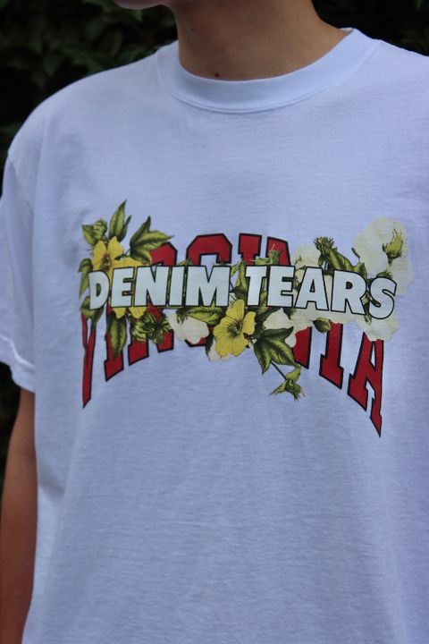 Denim Tears Virginia T-SHIRT(101-500-25) style.2021.8.29.