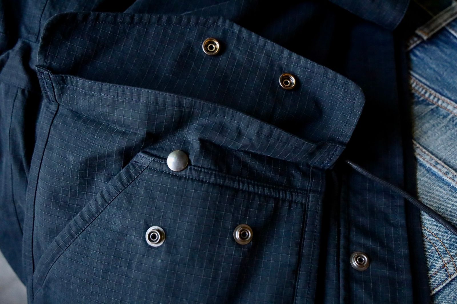 アプレッセ Silk Ripstop Royal Canadian Air Force Jacket(24AAP-01-30H)NAVY☆8月24日(土)発売！