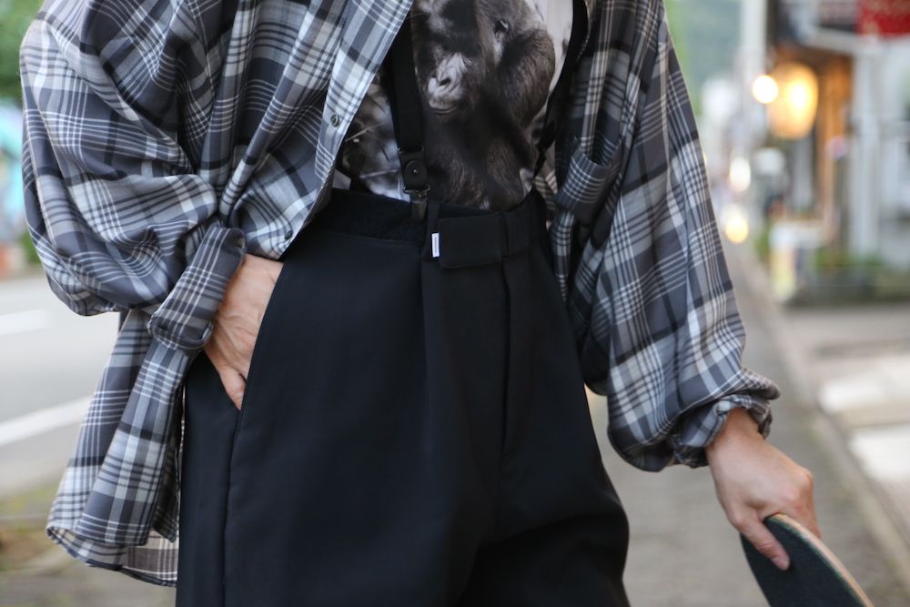 Graphpaper Triple Cloth Wide Chef pants