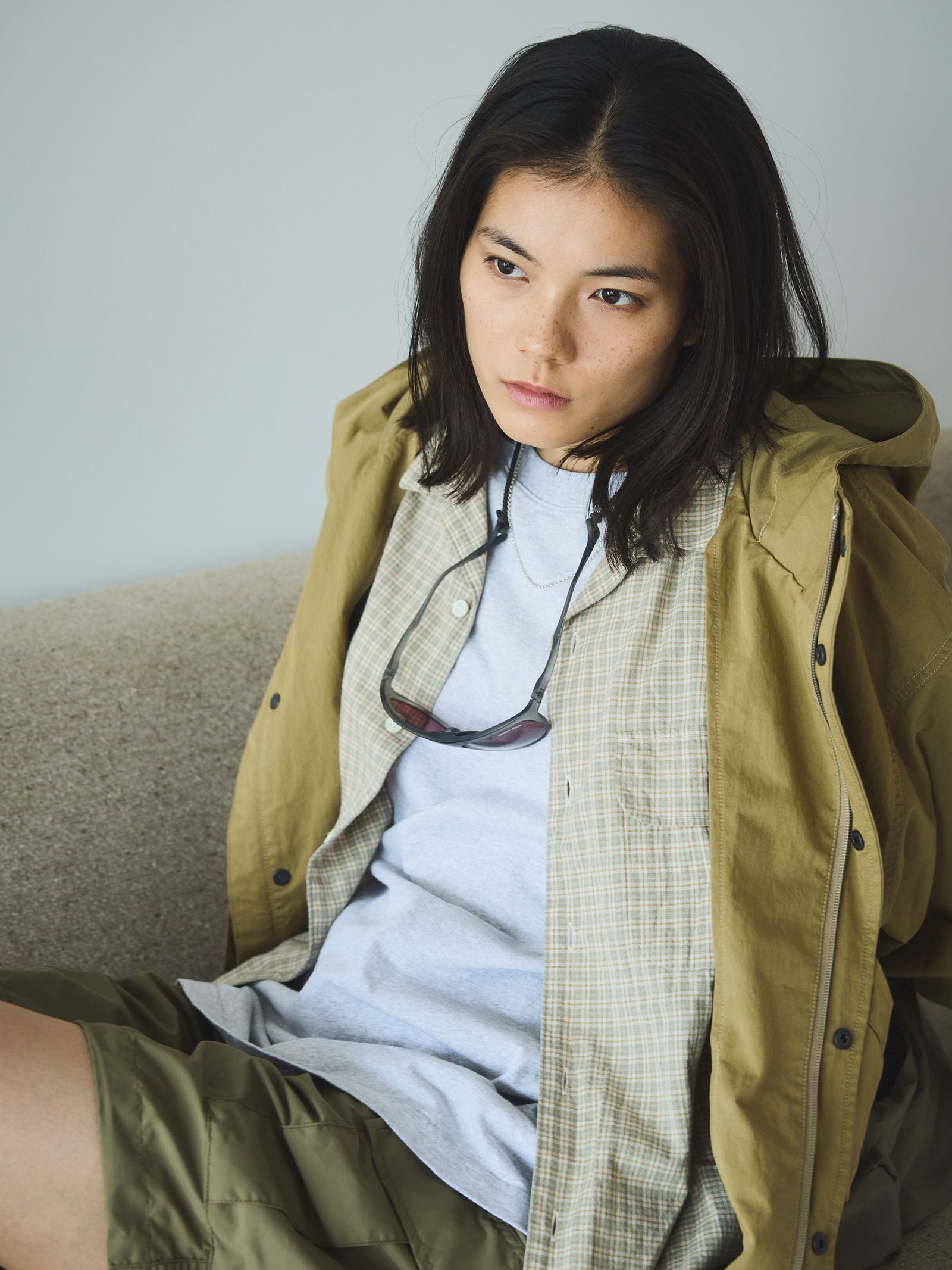 セダンオールパーパス SS24 NYCO Hooded Jacket(SD24S-JK01)Coyote