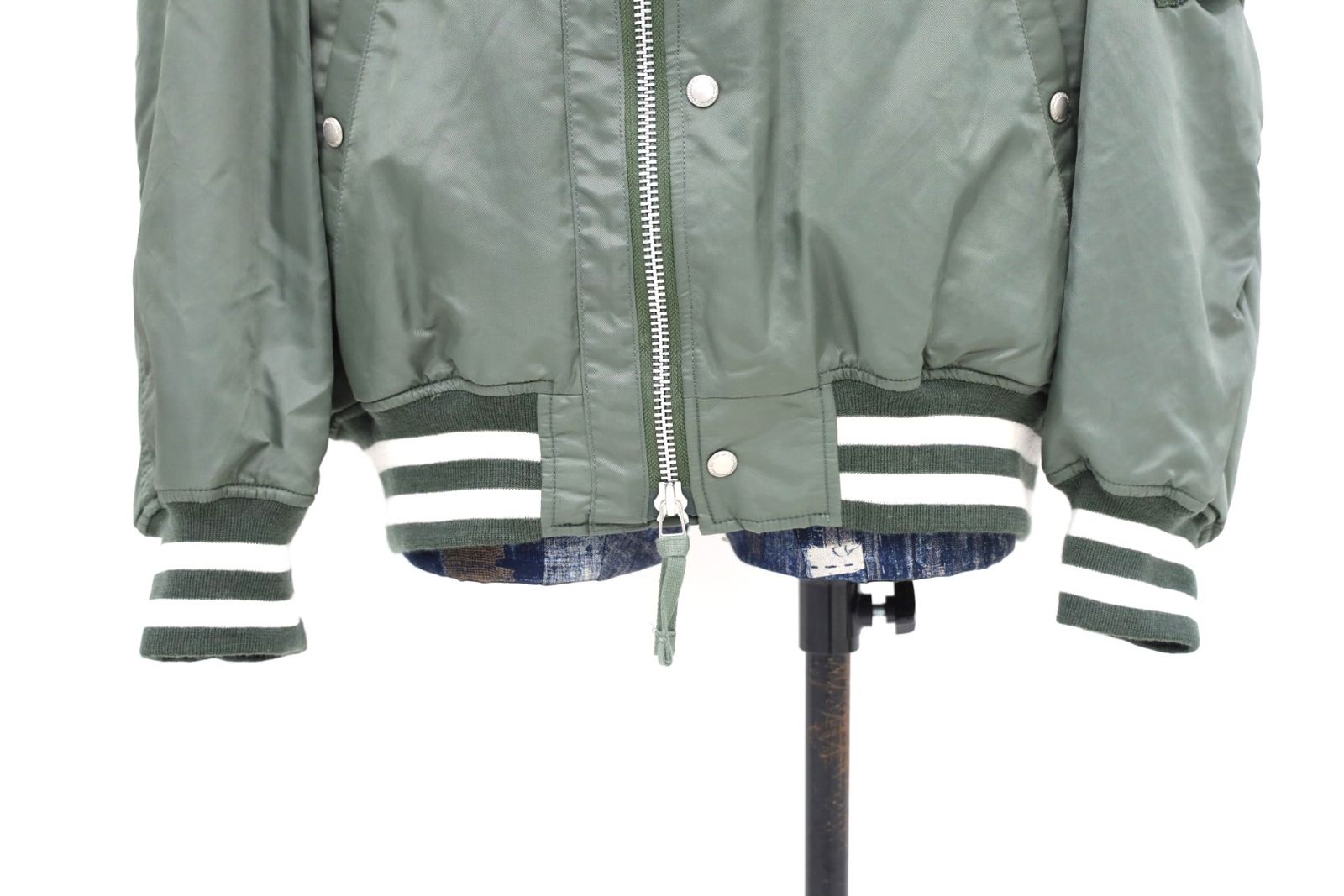 コムデギャルソンオム26FW リブライン入りナイロンツイルジャケット(HR-J003-051-2)KHAKI☆8月7日(金)発売！
