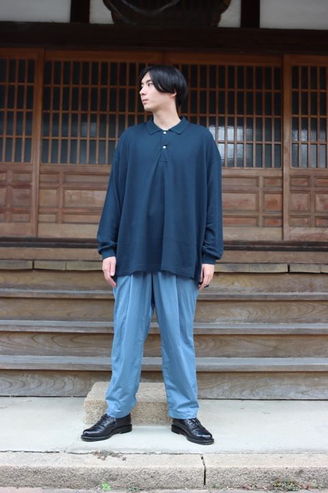 S.F.C CASHMERE BIG POLO(SFCFW21CS04)style.2021.9.6※9月11日発売
