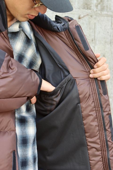 is-ness イズネス 23AW FUNCTIONAL DOWN JACKET is-ness×NANGAスタイル