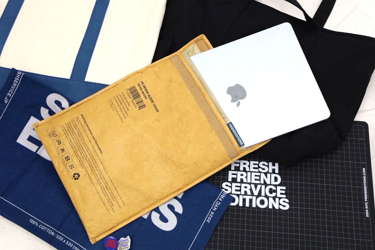 フレッシュサービス 26AW FE DEVICE SLEEVE 13inch(FSP263-99123FE)NATURAL☆8月29日(土)新作発売！