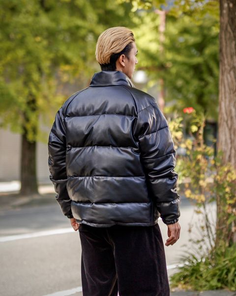 A.PRESSE Leather Down Jacket スタイル 11月9日(土)新作発売！