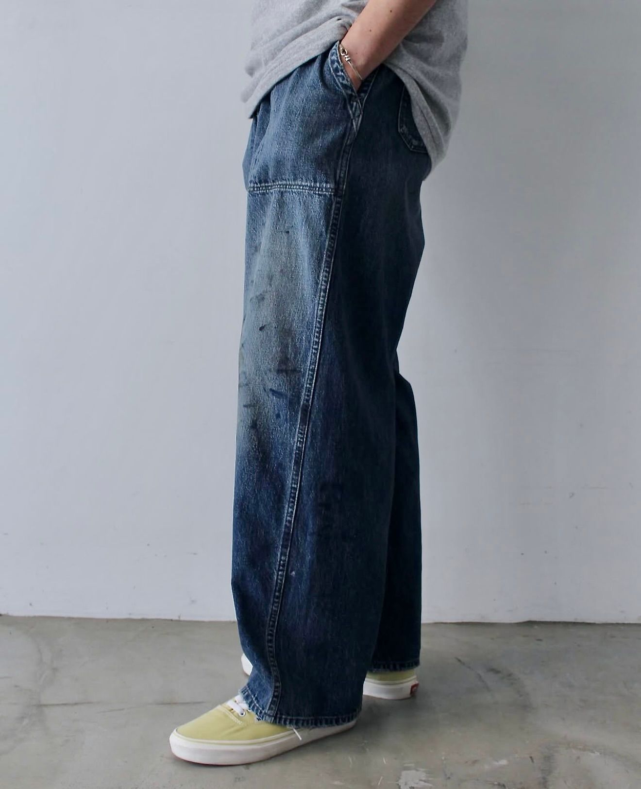 BOW WOW バウワウ  M-44 DENIM TROUSERS(BW252-M4DT)AGED INDIGO