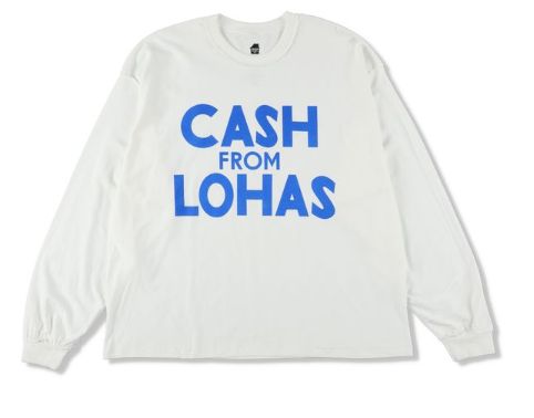 イズネスミュージック 25AW CFL LONG SLEEVE T-SHIRT (IMP6_16_LOHASLS01) WHITE