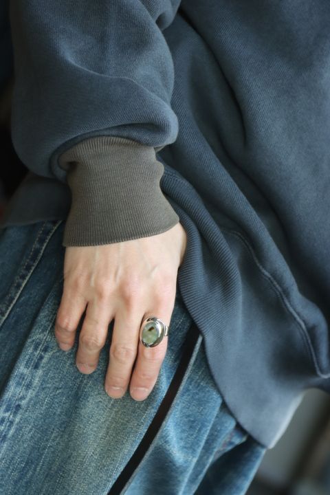 A.PRESSE 23SS Vintage Sweatshirtスタイル