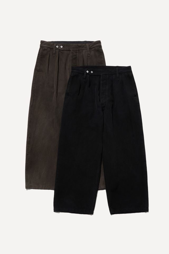 アプレッセ 2025 STYLE2 Silk Cotton WW2 British Army Trousers(25AAP-04-09)BLACK☆7月26日(土)発売！