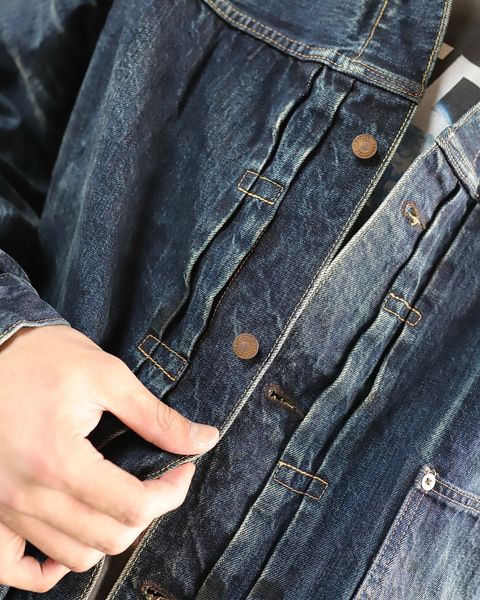 セントマイケル 24SS ベルベルジンコラボデニムジャケット FIRST DENIM JACKET style 2024.4.5